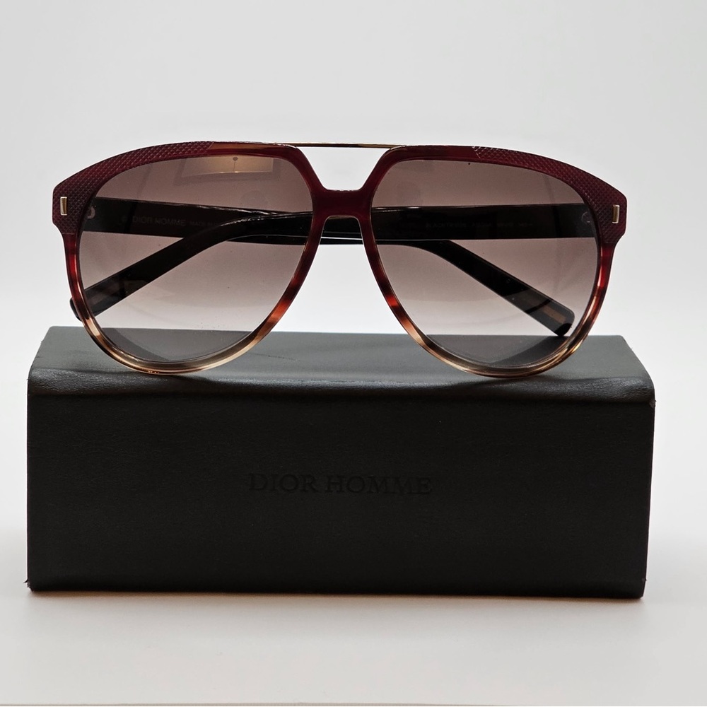 Dior Homme Burgundy Sunglasses